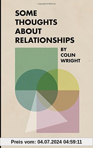 Some Thoughts About Relationships