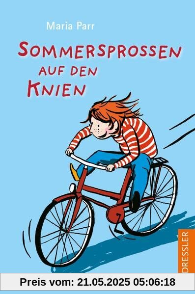 Sommersprossen auf den Knien