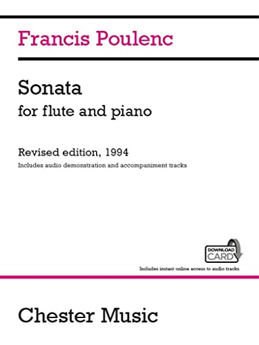 Sonata For Flute And Piano. Enthält Online-Audio: Revised Edition, 1994 Audio Edition