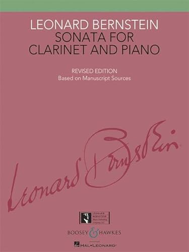 Sonata for Clarinet and Piano: Revised Edition - Based on Manuscript Sources. Klarinette und Klavier.