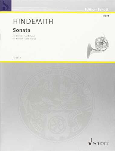 Sonata: Horn in F und Klavier. (Edition Schott)