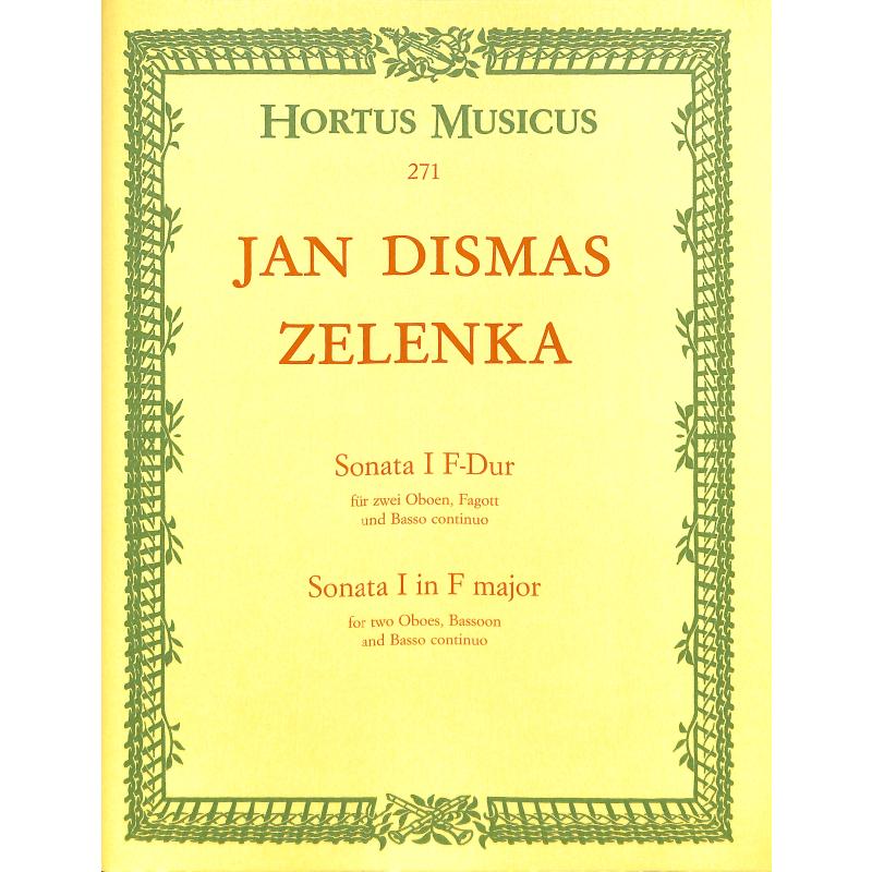 Sonate 1 F-Dur  zwv 181/1