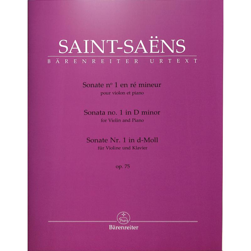 Sonate 1 d-moll op 75
