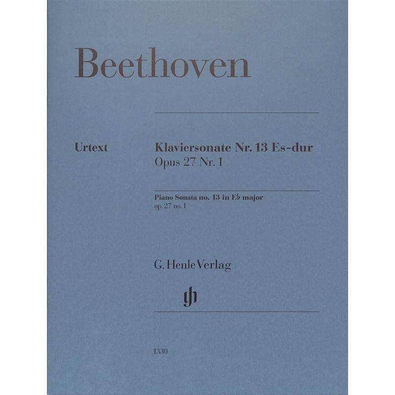 Sonate 13 Es-Dur op 27/1 (Fantasie)