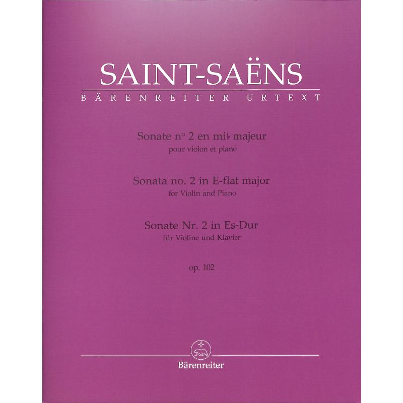Sonate 2 Es-Dur op 102 Sonate 2 Es-Dur op 102