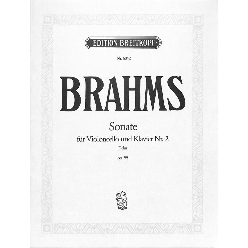 Sonate 2 F-Dur op 99 Sonate 2 F-Dur op 99