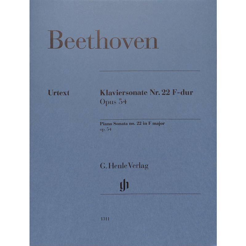 Sonate 22 F-Dur op 54 Sonate 22 F-Dur op 54