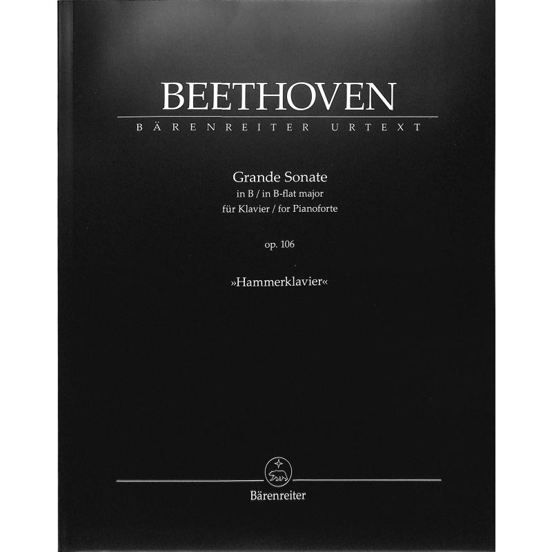 Sonate 29 B-Dur op 106 (Hammerklavier)
