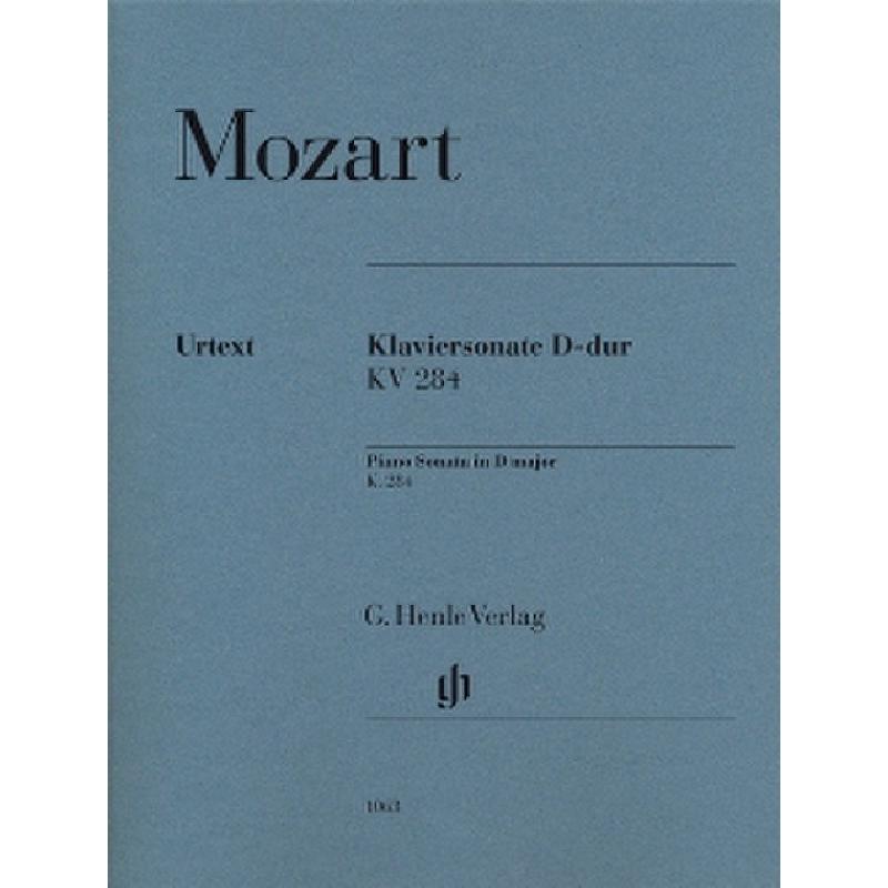 Sonate D-Dur KV 284 Sonate D-Dur KV 284