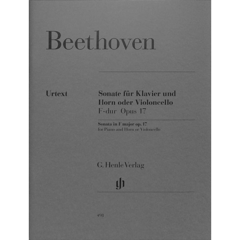 Sonate F-Dur op 17 Sonate F-Dur op 17