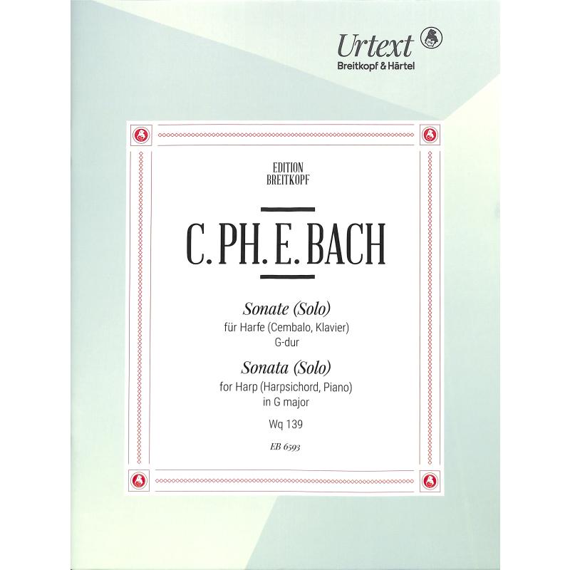 Sonate G-Dur WQ 139