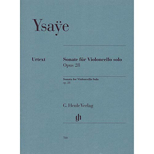Sonate Op 28. Violoncello: Besetzung: Violoncello solo (G. Henle Urtext-Ausgabe)