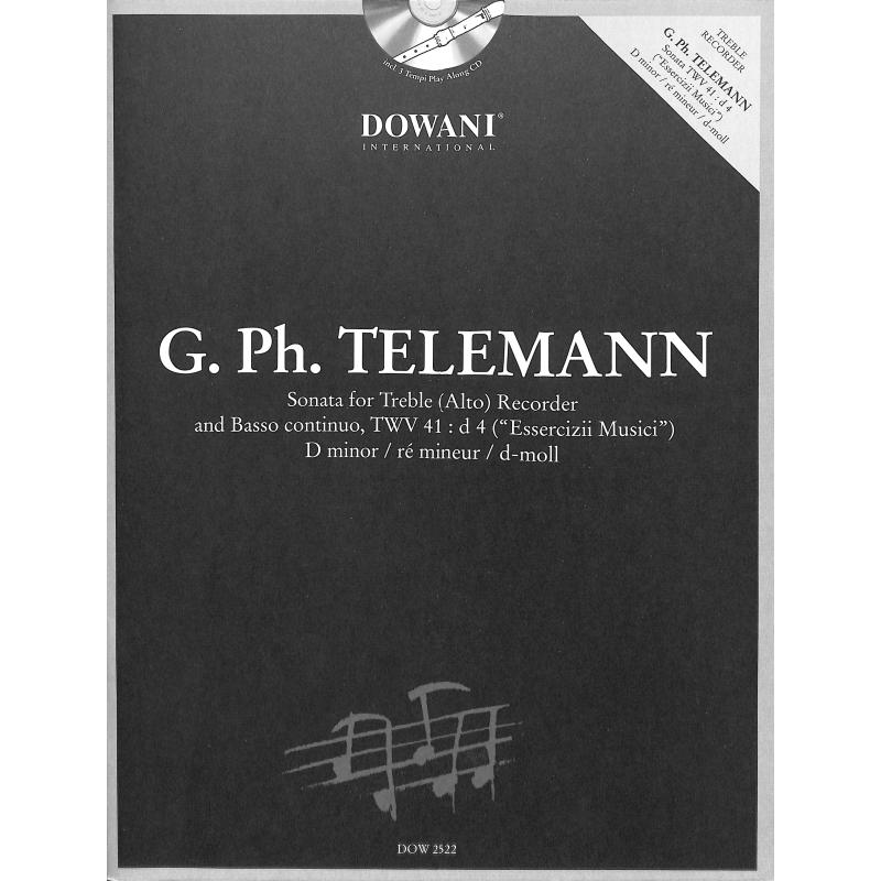 Sonate d-moll TWV 41/D4 (essercizii musici)