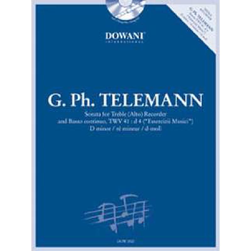 Sonate d-moll TWV 41/D4 (essercizii musici)