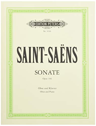 Sonate für Oboe und Klavier op. 166 (Louis Bas gewidmet) (Edition Peters)