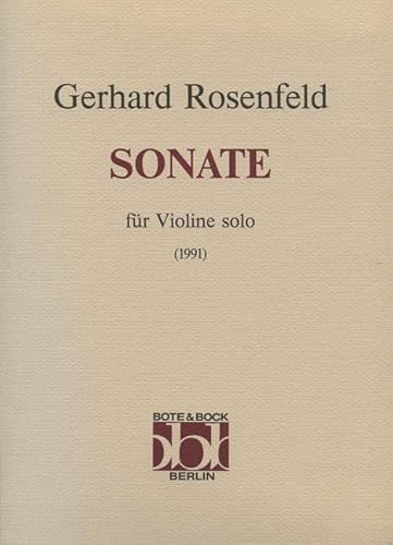 Sonate: Violine.