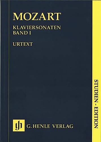Sonaten 1. Klavier. Studien Edition: Besetzung: Klavier zu zwei Händen (Studien-Editionen: Studienpartituren)