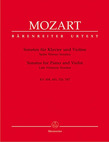 Sonaten - Spaete Wiener Sonaten. Violine, Klavier Sonaten - Spaete Wiener Sonaten. Violine, Klavier