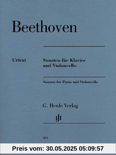 Sonaten für Klavier und Violoncello Sonaten für Klavier und Violoncello