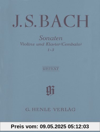 Sonaten für Violine und Klavier (Cembalo) 1-3 BWV 1014-1016; Violine und Klavier