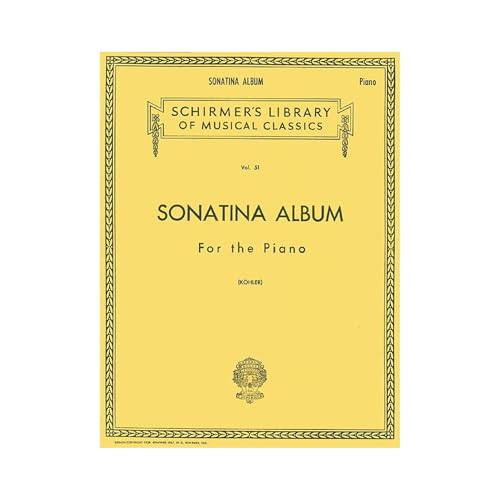 Sonatina Album: Piano Solo (Schirmer's Library of Musical Classics): Schirmer Library of Classics Volume 51 Piano Solo