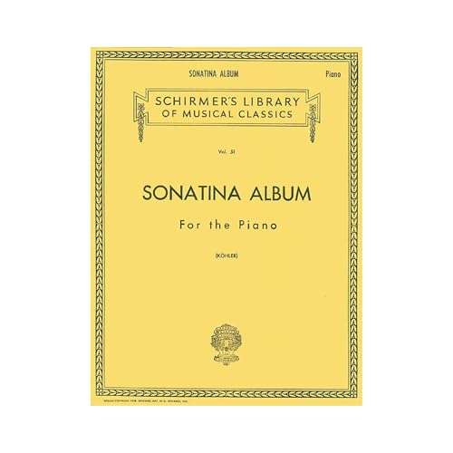 Sonatina Album: Piano Solo (Schirmer's Library of Musical Classics): Schirmer Library of Classics Volume 51 Piano Solo von G. Schirmer, Inc.