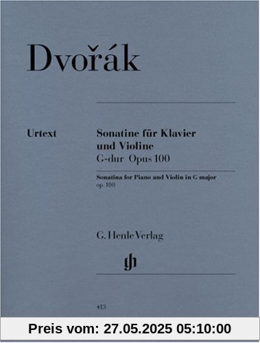 Sonatine G-Dur Op 100. Violine, Klavier