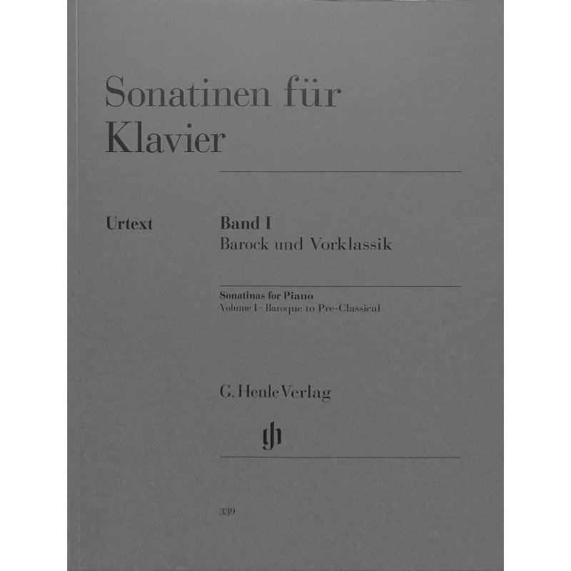 Sonatinen 1 - Barock + Vorklassik Sonatinen 1 - Barock + Vorklassik