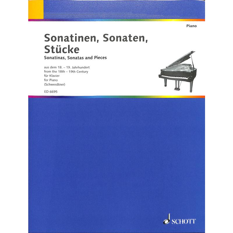 Sonatinen Sonaten Stücke | des 18 - 20 Jahrhunderts