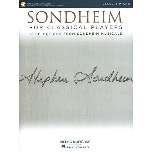 Sondheim for Classical Players: Cello and Piano with Online Accompaniments