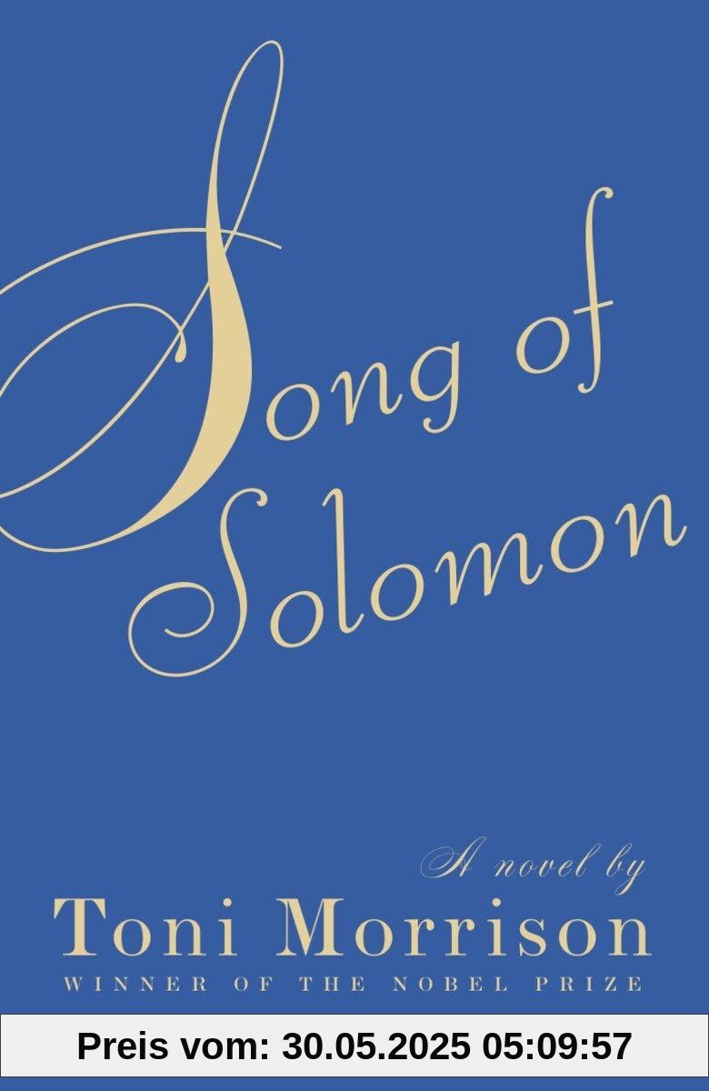 Song of Solomon: A Novel (Vintage International)