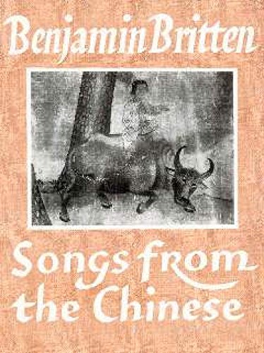 Songs from the Chinese: op. 58. hohe Singstimme und Gitarre. hoch. von Boosey & Hawkes