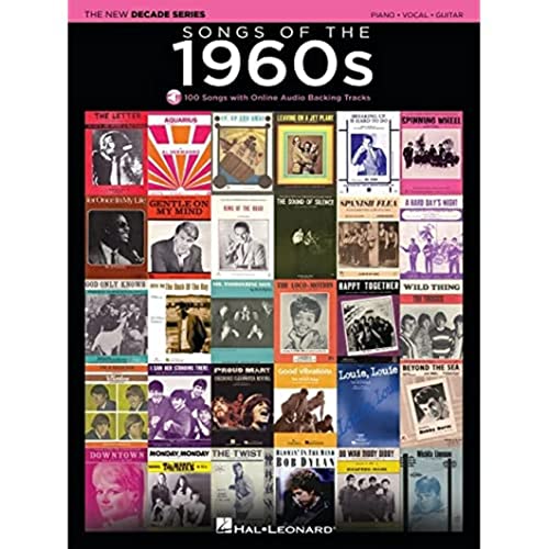 Songs of the 1960s: The New Decade Series with Online Play-Along Backing Tracks: Piano-vocal-guitar von Hal Leonard