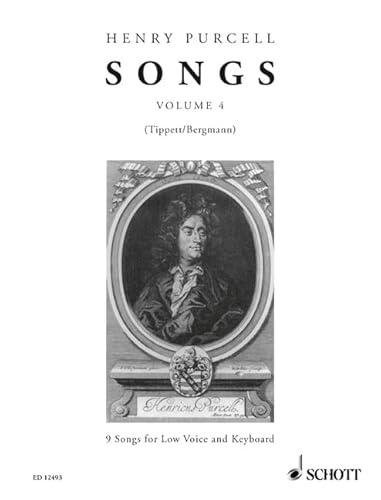 Songs: 9 Songs. Vol. 4. tiefe Singstimme und Klavier.