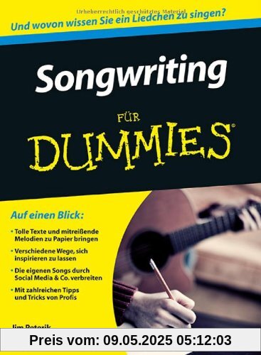 Songwriting für Dummies (Fur Dummies)
