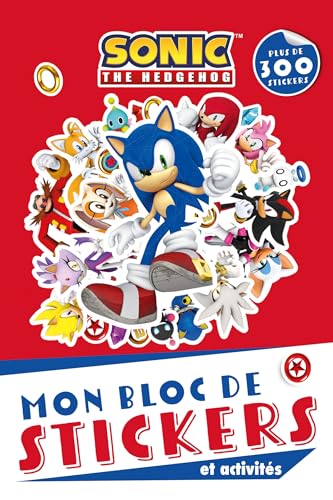 Sonic - Bloc de stickers et activités: Bloc de stickers et activités von HACHETTE JEUN.