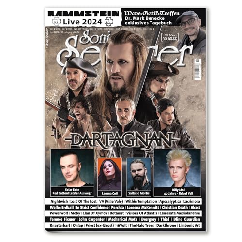 Sonic Seducer 06/2024 + WGT-Special: d’Artagnan +Rammstein +Mark Benecke +Solar Fake +Billy Idol +Within Temptation +Saltatio Mortis +Lacuna Coil +Ville Valo +Lord Of The Lost +Welle:Erdball Sonic Seducer 06/2024 + WGT-Special: d’Artagnan +Rammstein +Mark Benecke +Solar Fake +Billy Idol +Within Temptation +Saltatio Mortis +Lacuna Coil +Ville Valo +Lord Of The Lost +Welle:Erdball von Sonic Seducer