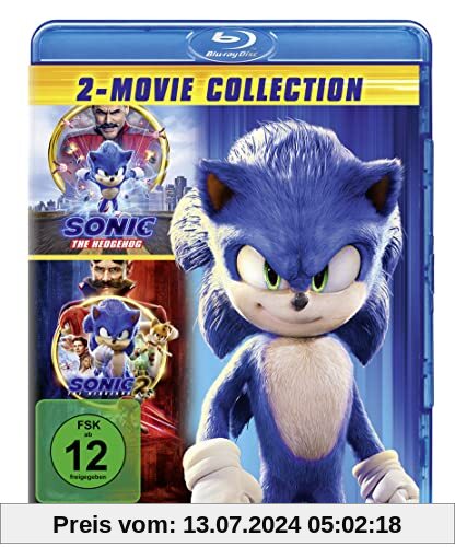 Sonic the Hedgehog - 2-Movie Collection (Blu-ray)