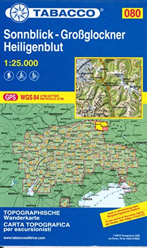 Sonnblick-Großglockner-Heiligenblut 1:25 000