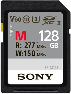 Sony SDXC M series 128GB UHS-II Class 10 U3 V60 von Sony