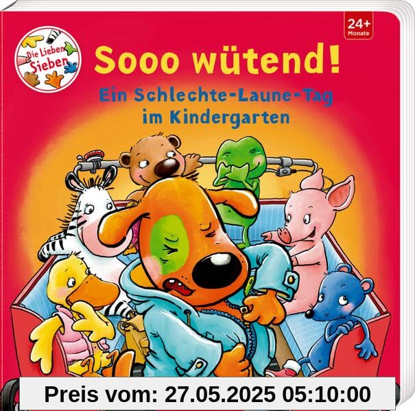 Sooo wütend!: Ein Schlechte-Laune-Tag im Kindergarten