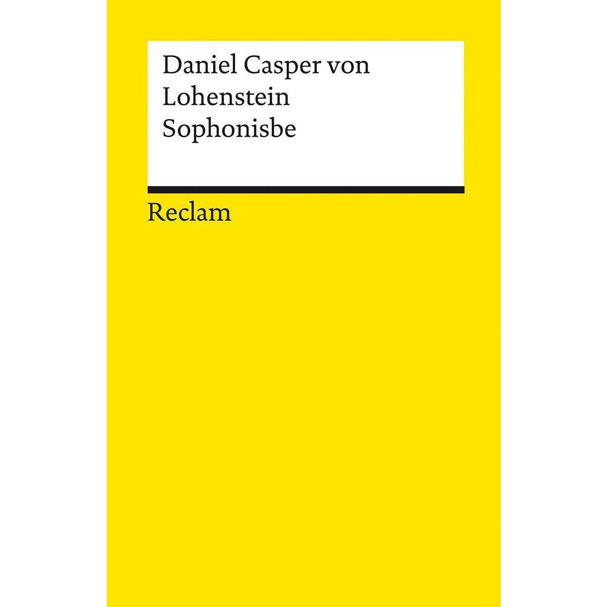 Sophonisbe Sophonisbe von Reclam Philipp Jun.