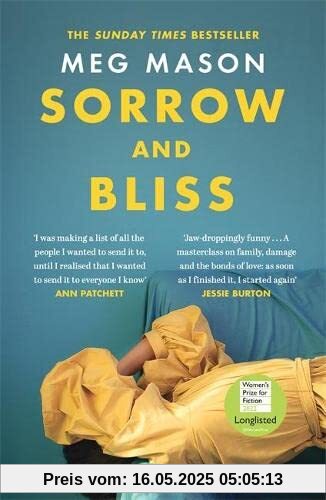 Sorrow and Bliss: Longlisted for the Women’s Prize for Fiction 2022