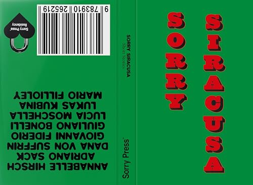 Sorry Siracusa: Short Stories von Sorry Press