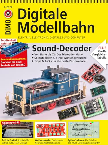 Sound-Decoder: Digitale Modellbahn 4/2024 Sound-Decoder: Digitale Modellbahn 4/2024 von Verlagsgruppe Bahn