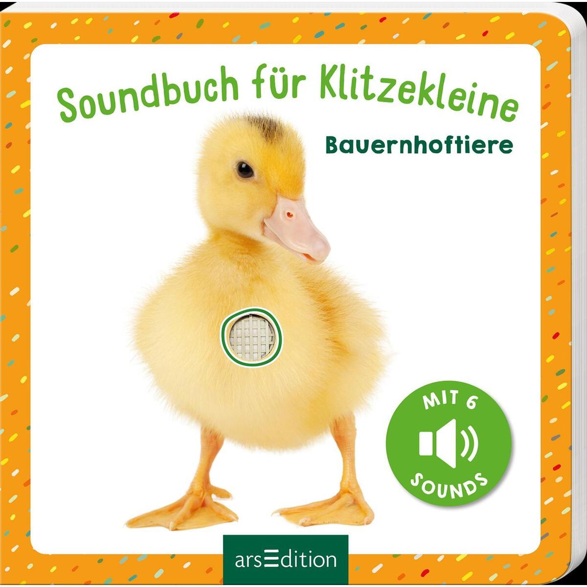 Soundbuch für Klitzekleine »Bauernhoftiere« Soundbuch für Klitzekleine »Bauernhoftiere« von Ars Edition GmbH