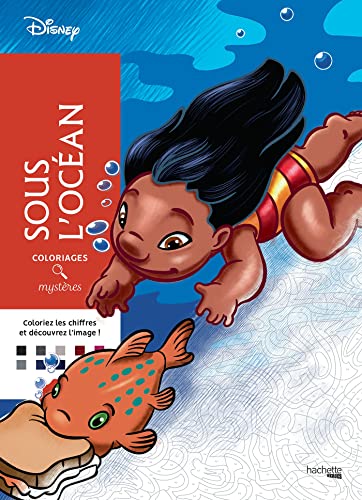Coloriages mystères Disney - Sous l'océan