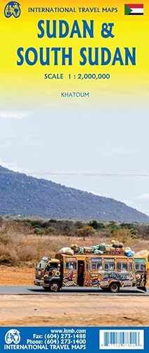 South Sudan: ITM Travel Reference Map 1:2000000