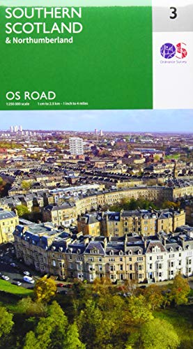 Southern Scotland & Northumberland: OS Roadmap sheet 3