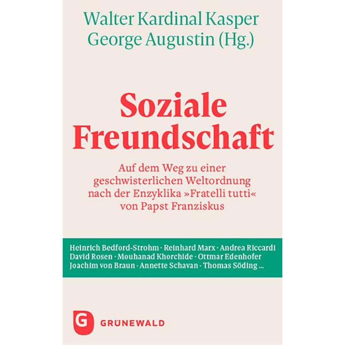 Soziale Freundschaft von Matthias-Grünewald-Verlag